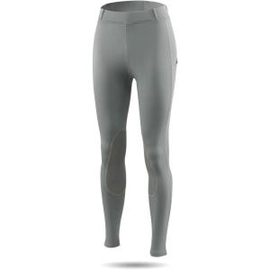 imagebaleaf Womens Riding Pants Equestrian Breeches KneePatch Horse Riding Tights Horseback Belt Loops Pockets UPF50Suedegray