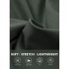 imagebaleaf Bermuda Shorts for Women High Waisted 7 Athletic Long Workout Running Shorts with 3 PocketsOlive Green