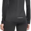 imagebaleaf Long Sleeve Workout Tops for Women Running Athletic Shirts Active Quick Dry Lightweight Moisture WickingAblack