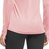 imagebaleaf Long Sleeve Workout Tops for Women Running Athletic Shirts Active Quick Dry Lightweight Moisture WickingPink