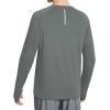 imagebaleaf Mens Long Sleeve Running Shirts Sun Protection UV UPF 50 T Shirts Workout Athletic Gym Quick Dry Zip PocketGrey