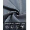 imagebaleaf Mens Long Sleeve Running Shirts with Thumbholes Quick Dry Athletic Shirt Workout Training TopGrey
