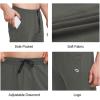 imagebaleaf Mens Sweatpants Casual Lounge Cotton Pajama Yoga Pants Open Bottom Straight Leg Male Sweat Pants with PocketsAgray