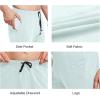 imagebaleaf Mens Sweatpants Casual Lounge Cotton Pajama Yoga Pants Open Bottom Straight Leg Male Sweat Pants with PocketsAlight Blue
