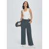 imagebaleaf Womens 21quot 30quot Wide Leg Pants Capris Athletic Casual with Pockets Drawstring Quick Dry Walking Workout UPF5030 Pantsgrey
