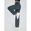 imagebaleaf Womens 21quot 30quot Wide Leg Pants Capris Athletic Casual with Pockets Drawstring Quick Dry Walking Workout UPF5030 Pantsgrey