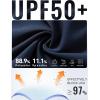 imagebaleaf Womens Athletic Shorts 7 Inch Long Running Workout Hiking Shorts High Waisted Quick Dry Zipper Pockets UPF50Navy