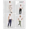 imagebaleaf Womens Business Casual Pants Stretch Travel Pants On Airplane with Zipper Pockets Dressy Slacks Golf Work Pull onArmy Green