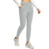 imagebaleaf Womens Fleece Lined Joggers Water Resistant Thermal Hiking Pants Sweatpants Track Pants Winter Clothes Running GearLight Grey