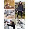 imagebaleaf Womens Fleece Lined Joggers Water Resistant Thermal Hiking Pants Sweatpants Track Pants Winter Clothes Running GearLight Grey