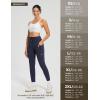 imagebaleaf Womens Fleece Lined Leggings High Waisted Water Resistant Winter Warm Running Thermal Pants Zipper PocketNavy