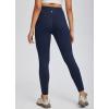 imagebaleaf Womens High Waist Leggings with Pocket Hiking Pants Tummy Control 3 Pocket for Athletic Outdoor RunningNavy
