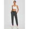 imagebaleaf Womens Joggers Pants Ultra Soft Comfy Sweat Pants Running Athletic Lounge Relaxed Fit Tapered Leg with PocketsHeather Black