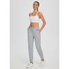imagebaleaf Womens Joggers Pants Ultra Soft Comfy Sweat Pants Running Athletic Lounge Relaxed Fit Tapered Leg with PocketsLight Gray