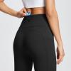 imagebaleaf Womens Leggings with Pockets Tummy Control Workout High Waisted Athletic Running 78 Ultra Soft Gym Yoga Ankle PantsBlack