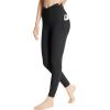 imagebaleaf Womens Leggings with Pockets Tummy Control Workout High Waisted Athletic Running 78 Ultra Soft Gym Yoga Ankle PantsBlack