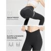 imagebaleaf Womens Leggings with Pockets Tummy Control Workout High Waisted Athletic Running 78 Ultra Soft Gym Yoga Ankle PantsBlack