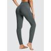 imagebaleaf Womens Leggings with Pockets Tummy Control Workout High Waisted Athletic Running 78 Ultra Soft Gym Yoga Ankle PantsDark Grey