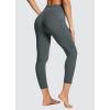 imagebaleaf Womens Leggings with Pockets Tummy Control Workout High Waisted Athletic Running 78 Ultra Soft Gym Yoga Ankle PantsDark Grey