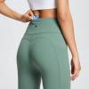 imagebaleaf Womens Leggings with Pockets Tummy Control Workout High Waisted Athletic Running 78 Ultra Soft Gym Yoga Ankle PantsGreen