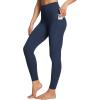 imagebaleaf Womens Leggings with Pockets Tummy Control Workout High Waisted Athletic Running 78 Ultra Soft Gym Yoga Ankle PantsNavy
