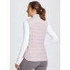 imagebaleaf Womens Lightweight Warm Puffer Vest Running Winter Hybrid Sleeveless Quilted Water Resistant JacketLight Purple