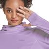 imagebaleaf Womens Long Sleeve Rash Guard with Face Cover UPF 50 Swim Shirts Sun Hoddie Lightweight Quick Dry Hiking Tops03purple