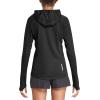 imagebaleaf Womens Long Sleeve Rash Guard with Face Cover UPF 50 Swim Shirts Sun Hoddie Lightweight Quick Dry Hiking TopsBlack