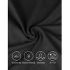 imagebaleaf Womens Long Sleeve Rash Guard with Face Cover UPF 50 Swim Shirts Sun Hoddie Lightweight Quick Dry Hiking TopsBlack