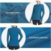 imagebaleaf Womens Long Sleeve Running Shirts Quick Dry Lightweight Pullover Workout Tops Athletic TShirts Moisture WickingBlue