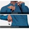imagebaleaf Womens Long Sleeve Running Shirts Quick Dry Lightweight Pullover Workout Tops Athletic TShirts Moisture WickingBlue