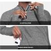 imagebaleaf Womens Long Sleeve Running Shirts Quick Dry Lightweight Pullover Workout Tops Athletic TShirts Moisture WickingGrey