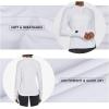 imagebaleaf Womens Long Sleeve Running Shirts Quick Dry Lightweight Pullover Workout Tops Athletic TShirts Moisture WickingWhite