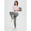 imagebaleaf Womens Long Sleeve Workout Tops Active Running Shirts Loose Fit Quick Dry Athletic SoftPurple