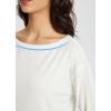 imagebaleaf Womens Long Sleeve Workout Tops Active Running Shirts Loose Fit Quick Dry Athletic SoftWhite