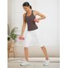 imagebaleaf Womens Racerback Workout Tank Tops Racer Back Yoga Gym Athletic Running Sleeveless Shirts CamisoleSeal Brown