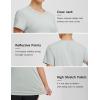 imagebaleaf Womens Running Shirts Short Sleeve Workout Athletic Tops Moisture Wicking Quick Dry Exercise Hiking UV Sun ShirtGray