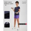 imagebaleaf Womens Running Shirts Short Sleeve Workout Athletic Tops Moisture Wicking Quick Dry Exercise Hiking UV Sun ShirtNavy