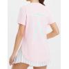 imagebaleaf Womens Short Sleeve Workout Tops Athletic Running Shirts Quick Dry TShirts Loose Fit Gym Yoga Tee UPF 50Light Pink