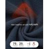 imagebaleaf Womens Thermal Tops Fleece Lined Shirts Long Sleeve Cold Weather Running Gear Workout Zipper Pocket Thumbholes01navy