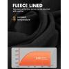 imagebaleaf Womens Thermal Tops Fleece Shirts Running Workout Athletic Base Layer Warm Cold Weather Gear Mock NeckBlackmock Neck