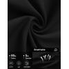 imagebaleaf Womens Wide Leg Capris Yoga Cotton Crop Pockets Summer Capri Sweatpants Loose Lounge Casual Workout PantsRegularblack