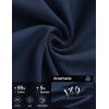 imagebaleaf Womens Wide Leg Capris Yoga Cotton Crop Pockets Summer Capri Sweatpants Loose Lounge Casual Workout PantsRegularnavy Blue