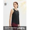 imagebaleaf Womens Workout Tops Racerback Sleeveless Running Athletic Tank Tops Quick Dry Shirts for Sports Gym ExerciseBlack