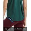 imagebaleaf Womens Workout Tops Racerback Sleeveless Running Athletic Tank Tops Quick Dry Shirts for Sports Gym ExerciseGreen