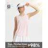 imagebaleaf Womens Workout Tops Racerback Sleeveless Running Athletic Tank Tops Quick Dry Shirts for Sports Gym ExerciseLight Pink