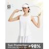 imagebaleaf Womens Workout Tops Racerback Sleeveless Running Athletic Tank Tops Quick Dry Shirts for Sports Gym ExerciseWhite