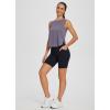 imagebaleaf Workout Tank Tops for Women Sleeveless Athletic Tops Flowy Soft Loose Fit Hip Length Running Shirts Gym Quick DryPurple