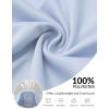 imagebaleaf Workout Tops for Women Cropped Back Knotted Sleeveless Tank Tops Athletic Gym Yoga Running Shirts UPF50Light Blue