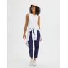 imagebaleaf Workout Tops for Women Cropped Back Knotted Sleeveless Tank Tops Athletic Gym Yoga Running Shirts UPF50White